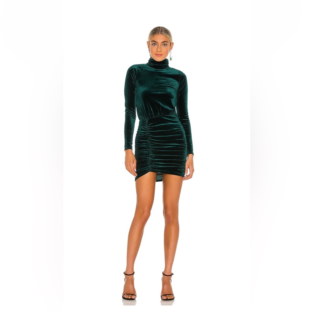 Ivana mini dress in emerald green. Lovers + friends. Size M. NWT / Never worn